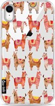 Casetastic Apple iPhone XR Hoesje - Softcover Hoesje met Design - Alpacas Print