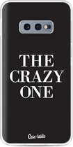 Casetastic Samsung Galaxy S10e Hoesje - Softcover Hoesje met Design - The Crazy One Print
