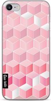 Casetastic Apple iPhone 7 / iPhone 8 / iPhone SE (2020) Hoesje - Softcover Hoesje met Design - Cubes Vibe Print