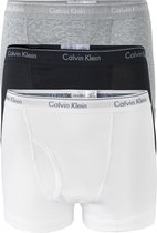 Calvin Klein Trunks (3-pack), zwart, wit, grijs