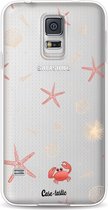 Casetastic Samsung Galaxy S5 / Galaxy S5 Plus / Galaxy S5 Neo Hoesje - Softcover Hoesje met Design - Sea World Print