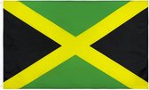 VlagDirect - Jamaicaanse vlag - Jamaica vlag - 90 x 150 cm.