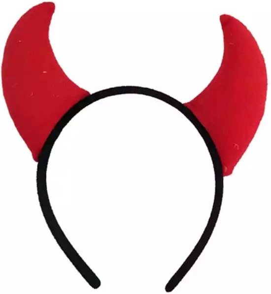 eenheid Airco Nebu Akyol - Duivel hoofdband – devil– griezelig –rood-halloween -duivel oortjes  -duivel -... | bol.com