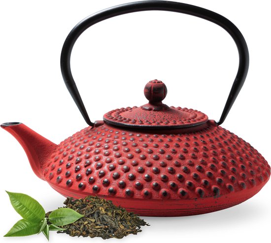 Gietijzeren japanse-chinese theepot 800 ml - inclusief theefilter