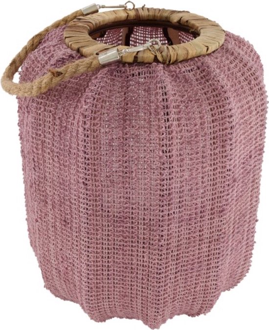 Lanterne en Cotton avec verre
