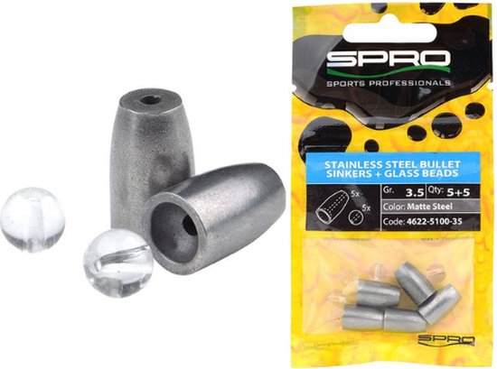 Spro Stainless Steel Bullet Sinker - 10.6 gram van Spro — afbeelding 3