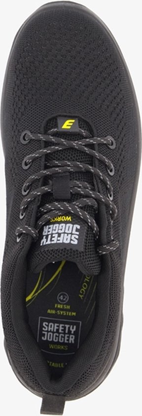 Safety Jogger heren werkschoenen Fits S1P Zwart Maat 44 Uitneembare zool bol