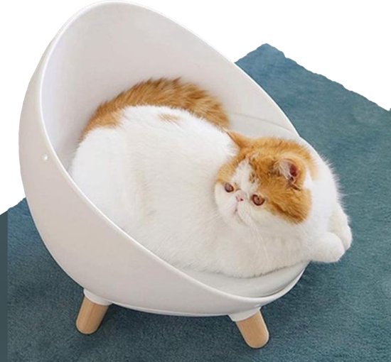 MS - Kattenmand - Design Kattenmand - Luxe Kattenmand - Multifunctionele Kattenmand 4 In 1 - Kattenbed - Wit