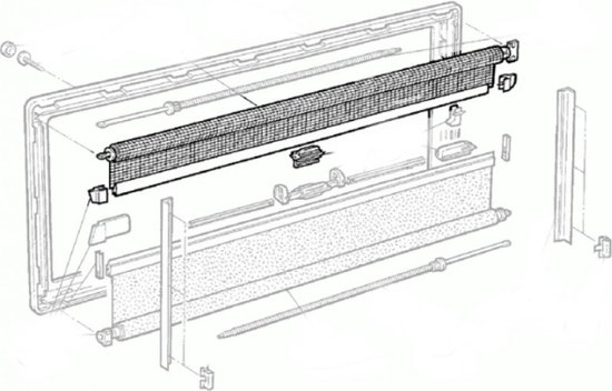 Dometic Moustiquaire 650x300 mm - Perfect Fit for S3/S4