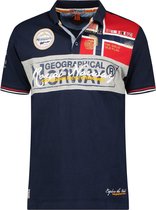 Geographical Norway Heren Polo Kidney Blauw - L