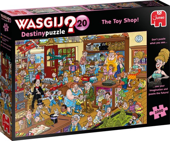 Land van staatsburgerschap paraplu zeevruchten Wasgij Destiny 20 De Speelgoedwinkel! puzzel - 1000 Stukjes | bol.com