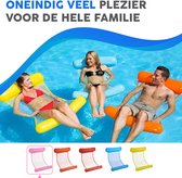 Hamac d'eau - Rs & k Water Toys - Hamac gonflable - Piscine - Pieds gonflables et oreiller - Lit pneumatique pour piscine - Rose
