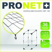 PRONET MODULABLE 120 x 120 Modulable elastic net 6x6 = 36 growing spaces