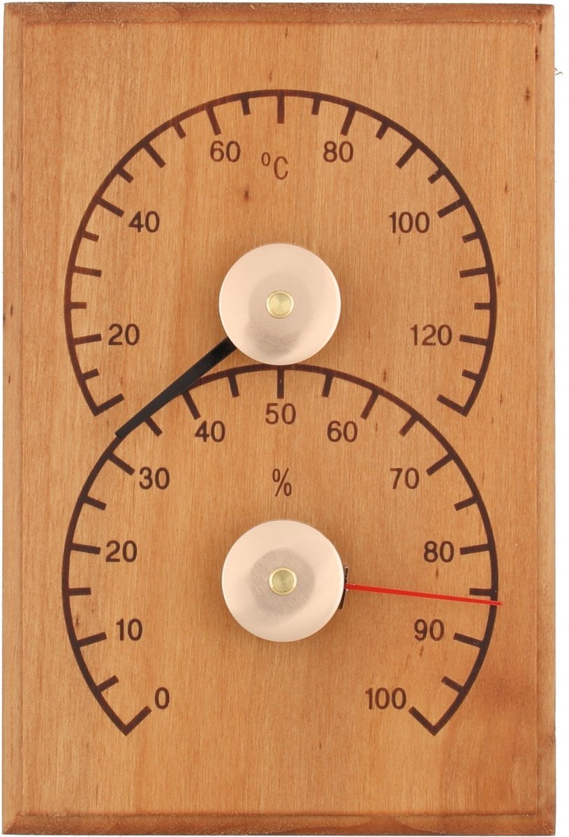Saunaland Sauna thermometer & Hygrometer Elzen - 4livingz
