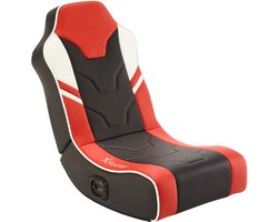 Gamestoel - Shadow - inklapbaar - 2.0 audio - 2 speakers - floor rocker - zwart/rood (X Rocker)