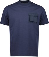 Hensen T-shirt - Extra Lang - Blauw - 4XL Grote Maten