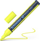 Schneider glasbordmarker - Maxx 245 - geel - glasboard marker - glasbord marker - glasbord stiften - S-124505
