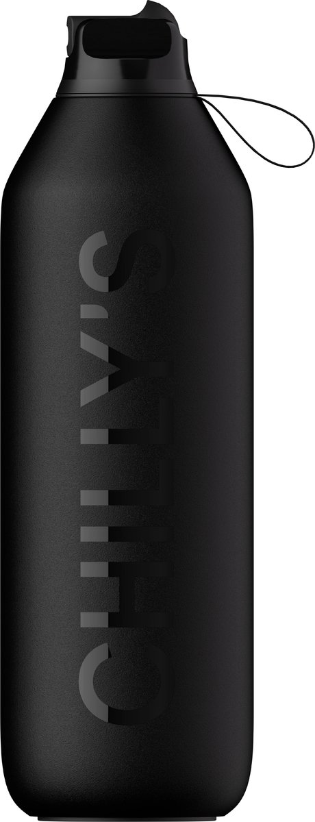 Chillys Series 2 - Gourde - Bouteille Thermos - 1000ml - Noir Abyss
