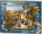 Malen nach Zahlen - Toskanische Idylle