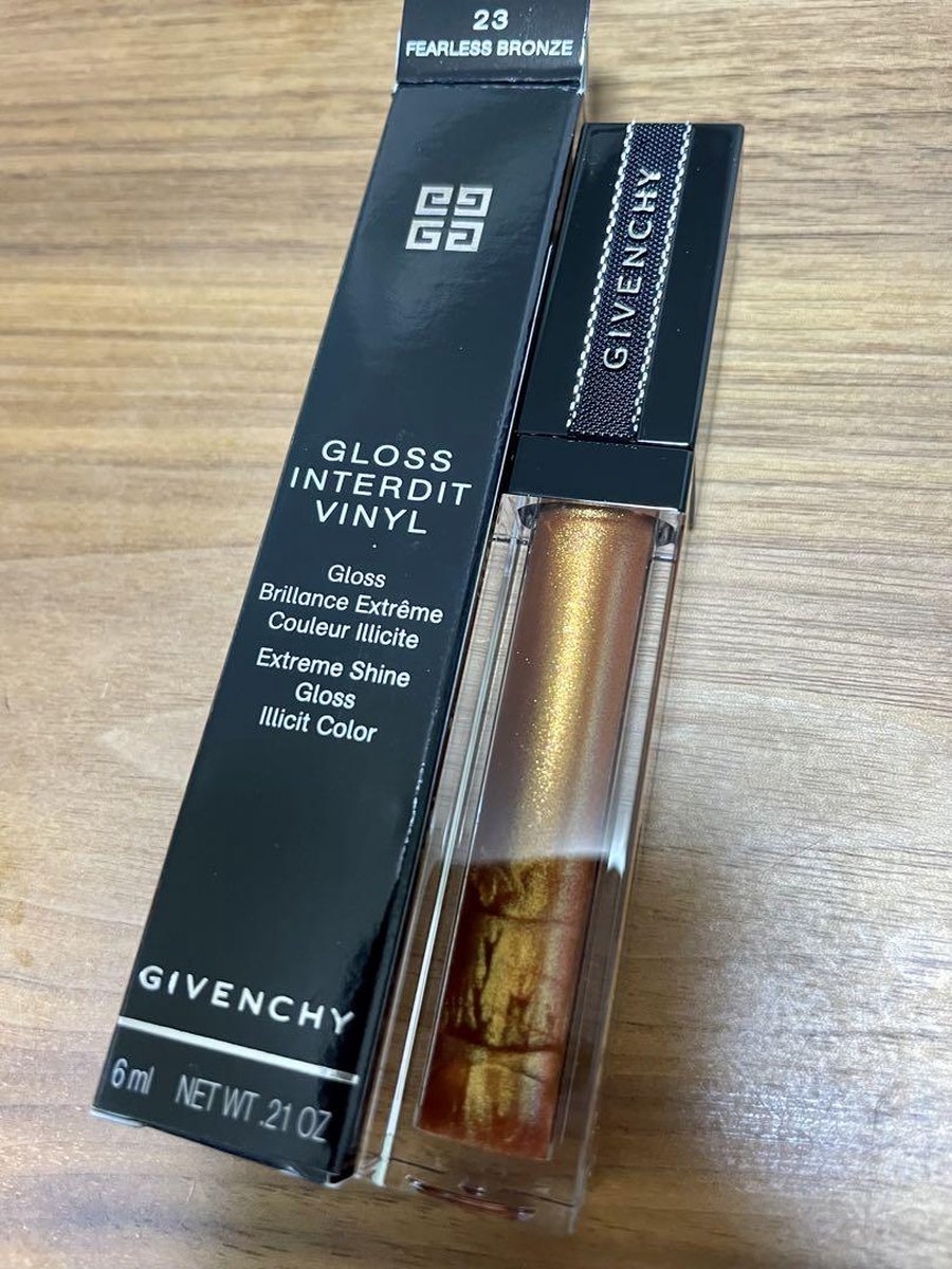 GIVENCHY GLOSS INTERDIT VINYL 23 FEARLESS BRONZE 6ml