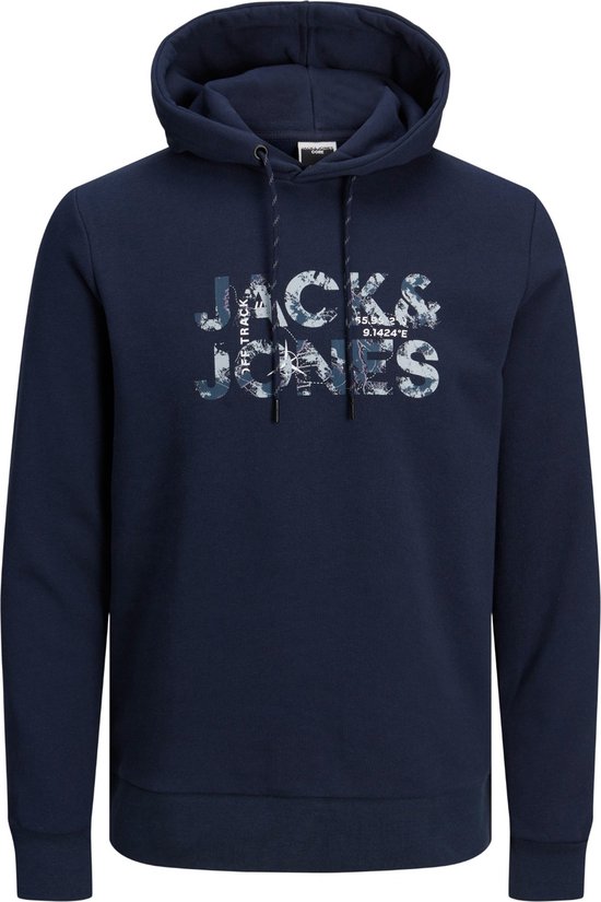 Jack & Jones Sweater - Modern Fit - Blauw - XXL
