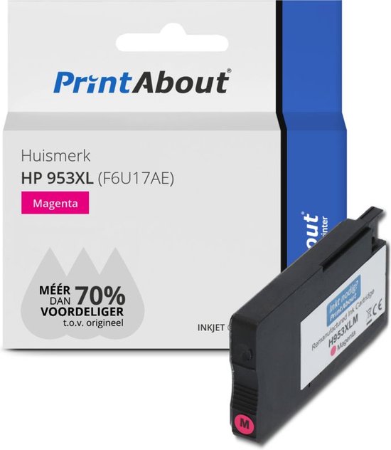 HP 953XL Cartouche d'Encre Magenta grande capacité Authentique