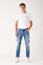 GARCIA Savio Jeans Slim Fit Homme Blauw - Taille W32 X L32