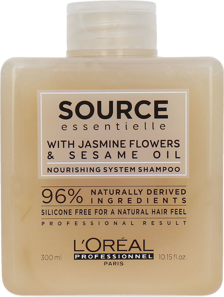L'Oréal Source Essentielle Nourishing System Shampoo 300 ml - Jasmine Flower & Sesame Oil