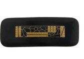 Behave - Haarspeld - Retro Design - Zwart - Goud kleur - 9.3 cm