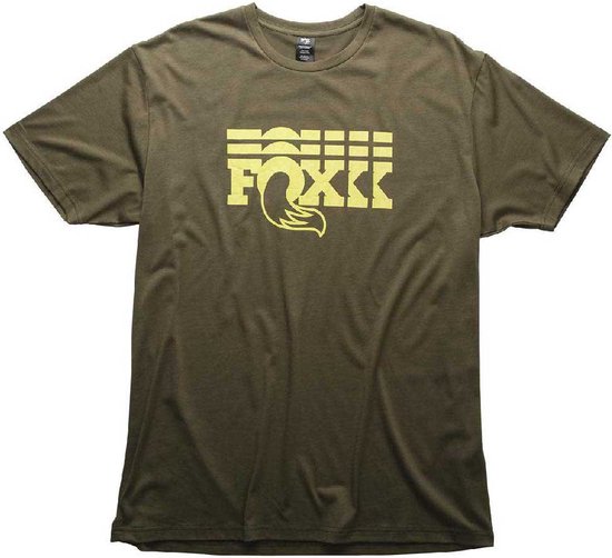 FOX Stacked T-shirt Met Korte Mouwen Heren - Green - L