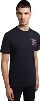 NAPAPIJRI S-Verres T-Shirt Manches Courtes Homme - Blue Marine - S