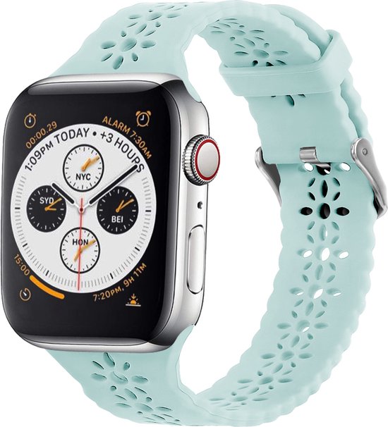 Strap it Siliconen smartwatch bandje Geschikt voor Apple Watch Series. bol