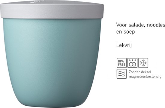 Mepal - Ellipse Snack Pot 500 ml - Blue Vif