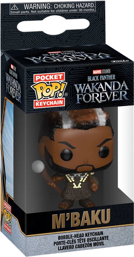 Funko Pocket Pop! Keychain: Marvel: Black Panther: Wakanda Forever - M'Baku