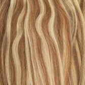 My Hair Affair - Hairextensions - Seamless Clip In Hair - Honey Bronde - Human Hair - Double Drawn