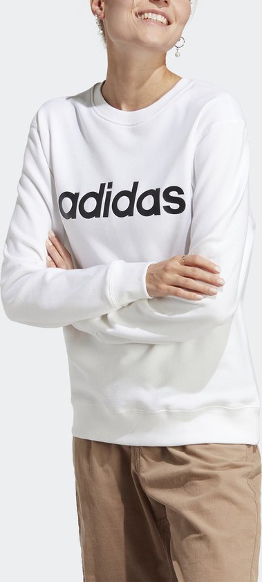 Adidas Sportswear Essentials Linear French Terry Sweatshirt - Dames