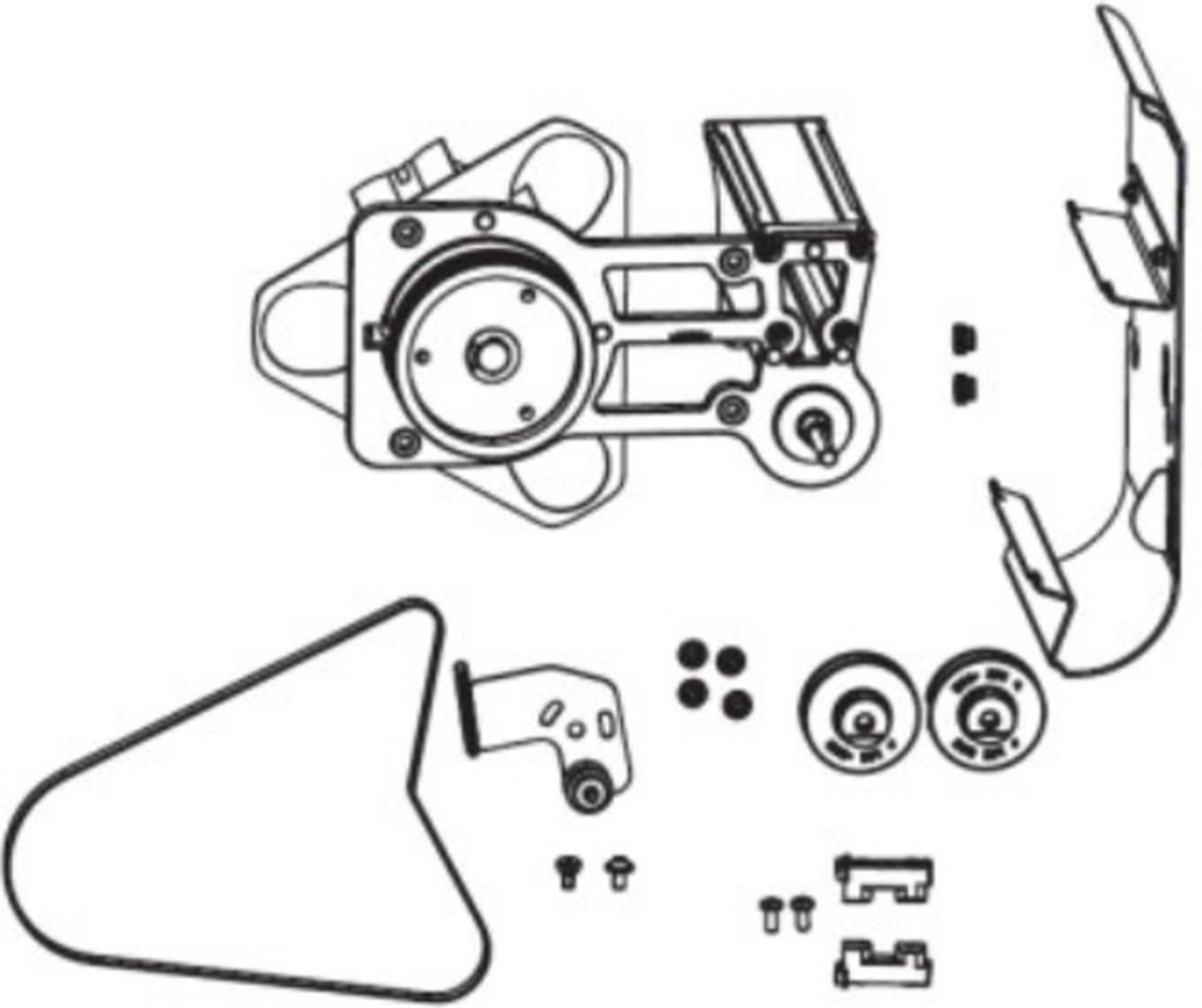 Zebra rewinder, upgrad kit