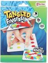 Afbeelding van het spelletje Twister met vingers - Hand Twister - Tangled Fingers - Spel voor kinderen en volwassenen - Spelletje op reisformaat - Grappig spel voor 2 personen