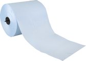 Qleaniq® Handdoek - papier - 21cm - blauw.