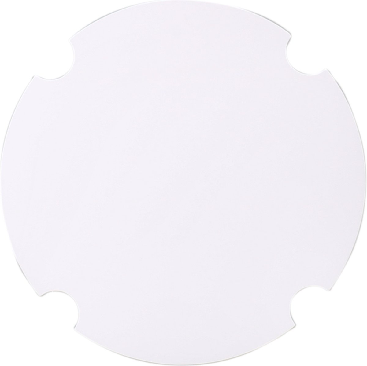 Deksel kartonnen bucket rond Ø167mm 50 stuks