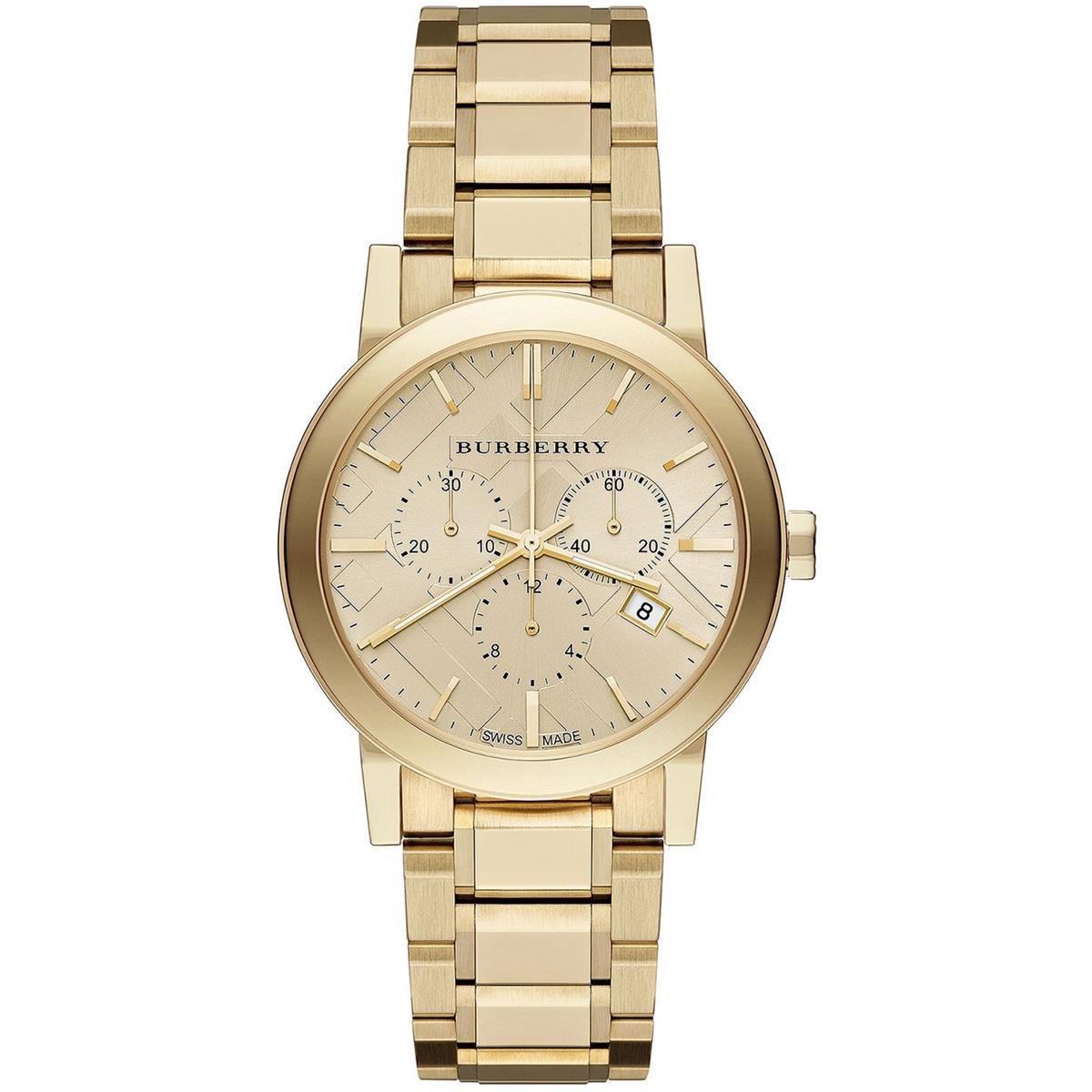 Burberry BU9753 - Dameshorloge - Goudkleurig staal