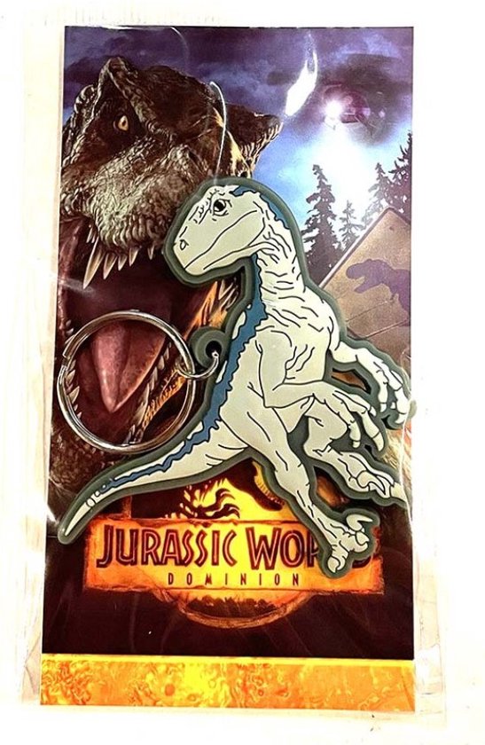 Jurassic World Dominion - Velociraptor - Porte-clés en caoutchouc