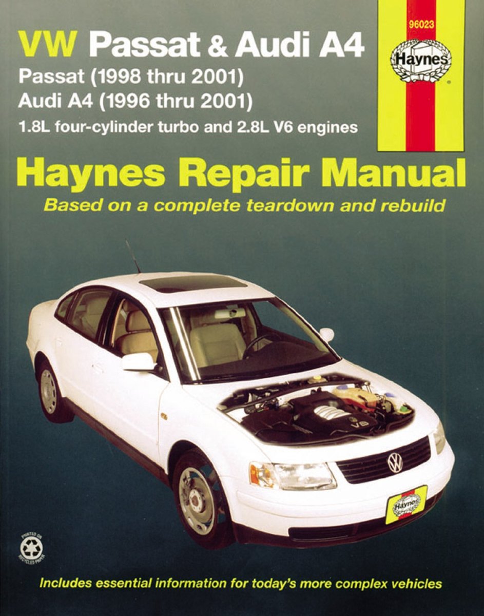 Vw Passat & Audi A4 Automotive Repair Manual - Haynes Publishing