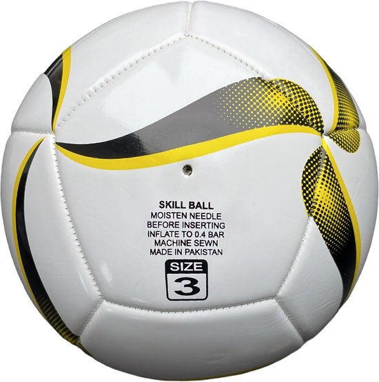 Mini ballon de football: Petit ballon de football (taille 3) sur une corde  pour un entraînement sans fin avec sac à dos et pompe