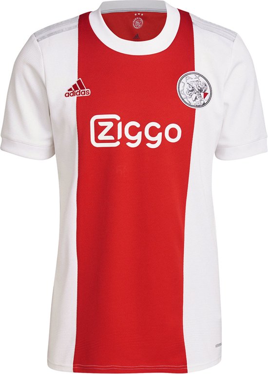 Stoffelijk overschot Piraat papier adidas Ajax Amsterdam Thuisshirt Sportshirt - Maat M - Mannen - Wit - Rood  | bol.com