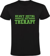 Heavy Metal is my therapy Heren T-shirt | muziek | hardrock