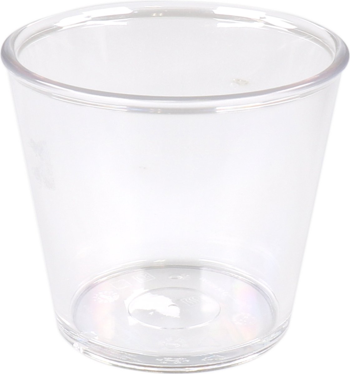 Ornamin | Beker | SAN | reusable | onbreekbaar | 250ml | glashelder | 10 stuks
