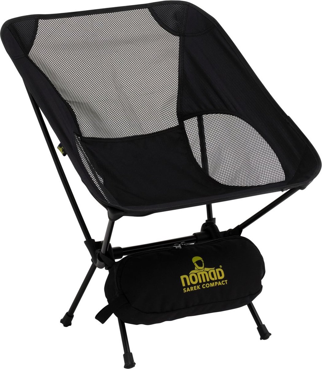 NOMAD® Sarek Compact Camping Chair Zwart Compact Ultra