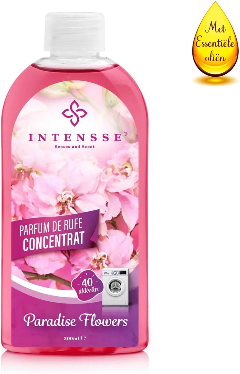Goedkoopste Wasparfum - Intensse Paradise Flowers - Oriëntaals Bloemig - Geur bij de Was - Parfum bij de Was - Parfum voor de Was - Geurbooster - Nieuwste Wassensatie