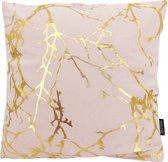 Sierkussen Velvet Marble Pink | 45 x 45 cm | Velvet/Polyester